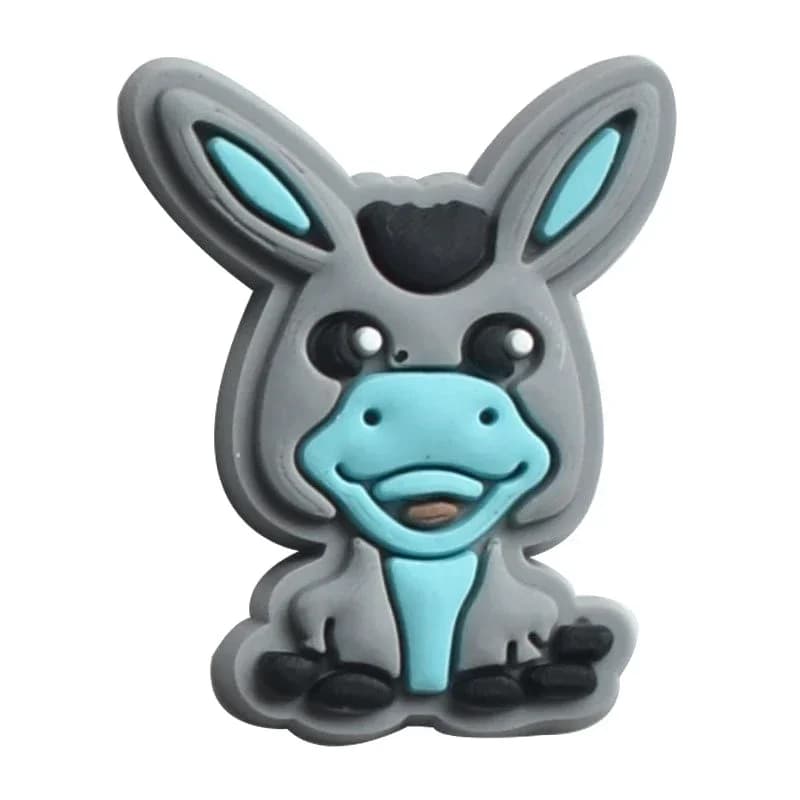 Breloques de chaussures pour Crocs, accessoires Koki âne, chaussures d'animaux, breloques pour décor