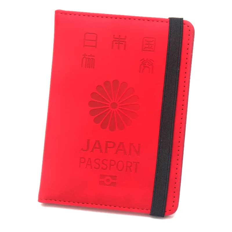 Couverture de passeport japonais, étui de protection