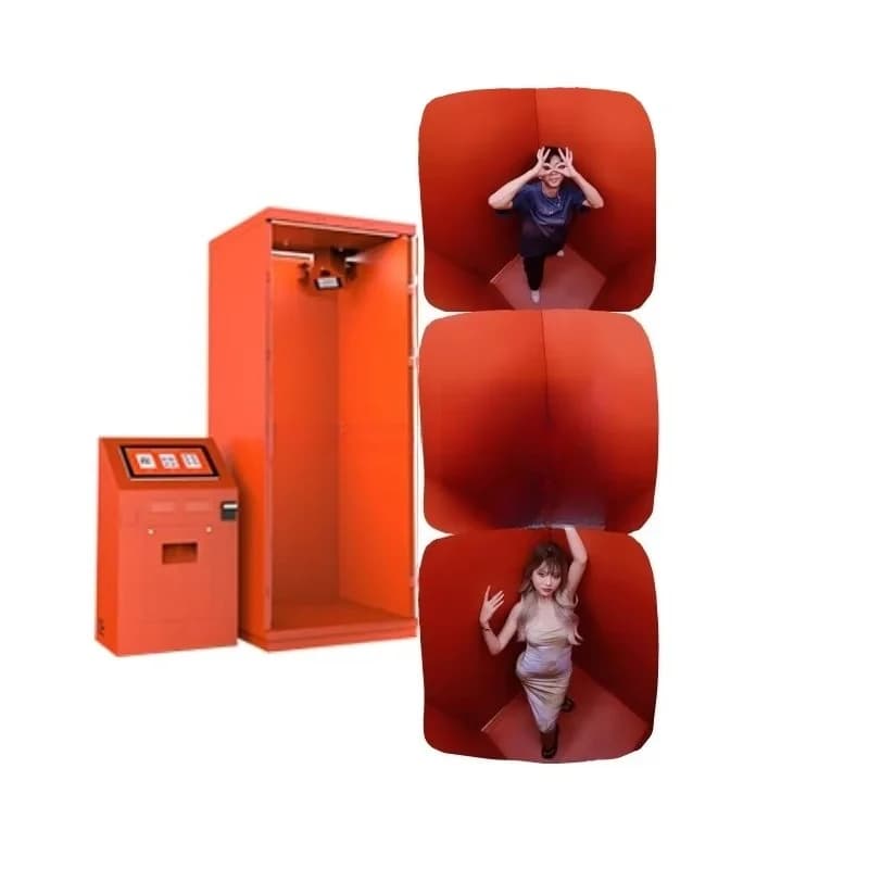 Machine à photos personnalisée de style coréen, design d'angle unique avec caméra HD pour événements