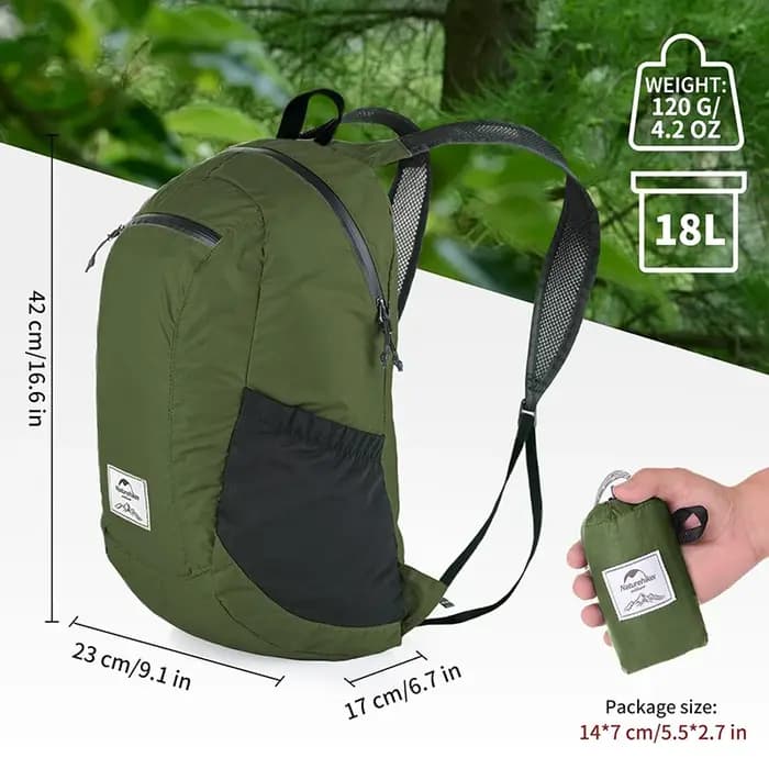 Naturehike nouveau sac à dos de Camping 30L grande capacité Portable pliable sac à bandoulière étanche voyage en plein air randonnée pique-nique sac