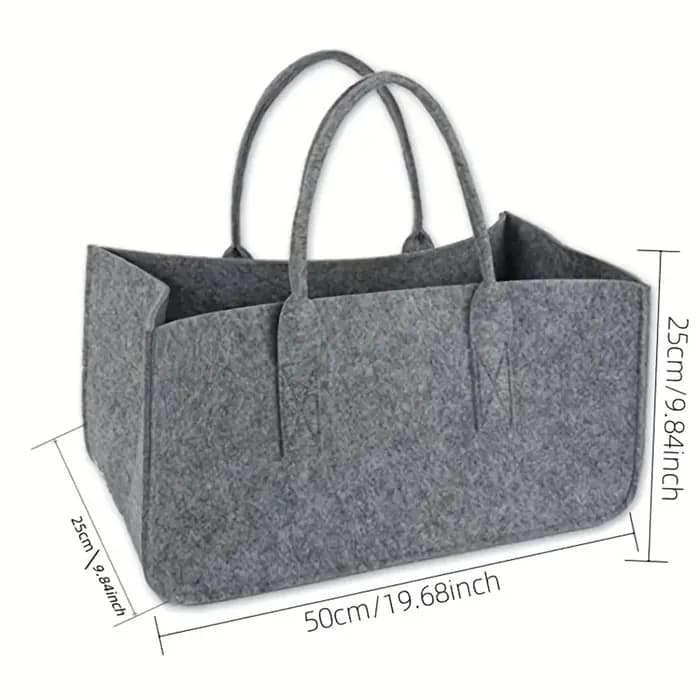 Sac à main en feutre, sac cadeau