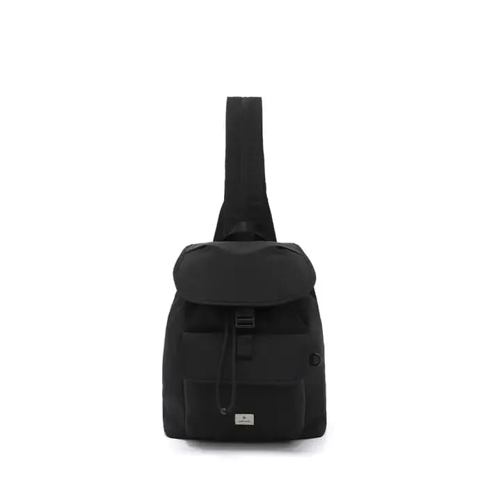 Sac à dos mini 9L Snow Peak couleur unie, bretelles convertibles 2-en-1, léger, polyvalent, sac à do