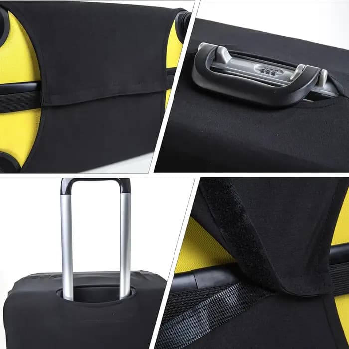 Housse de protection pour bagages en tissu extensible