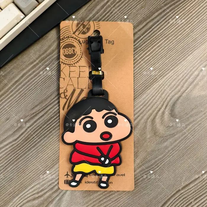 Étiquettes de bagage Anime Crayon Shin-chan