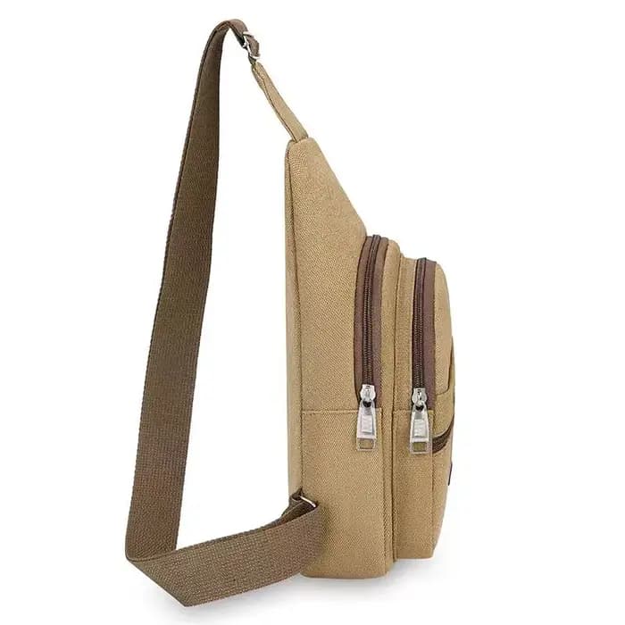 Sac bandoulière en toile pour homme