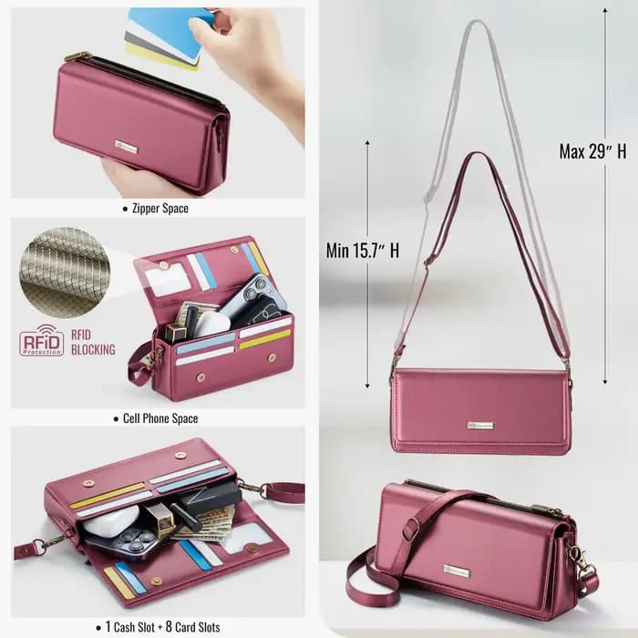 Petit sac de téléphone à bandoulière pour femmes