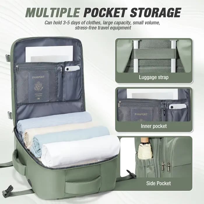 Sac à dos de voyage pour bagages à main en avion