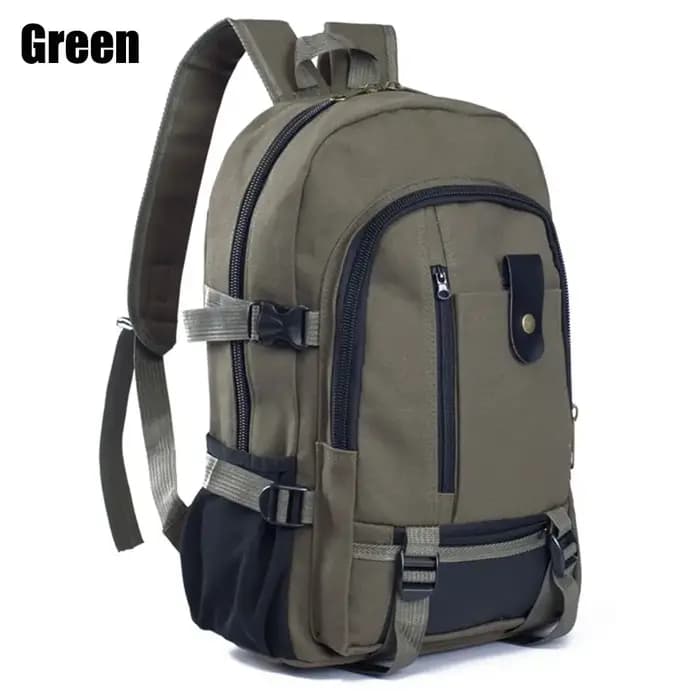 Sac à dos vintage en toile pour camping, sacoche pour ordinateur portable, sac d'école, sacs d'extér