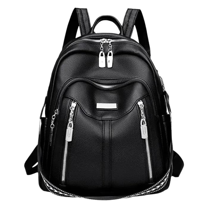 Sac à dos de voyage en cuir tendance pour femme