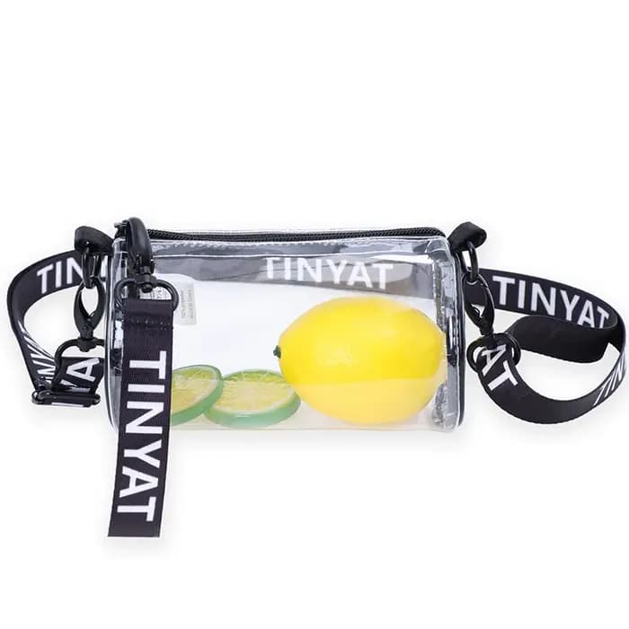 Sac bandoulière transparent TINYAT approuvé pour les stades
