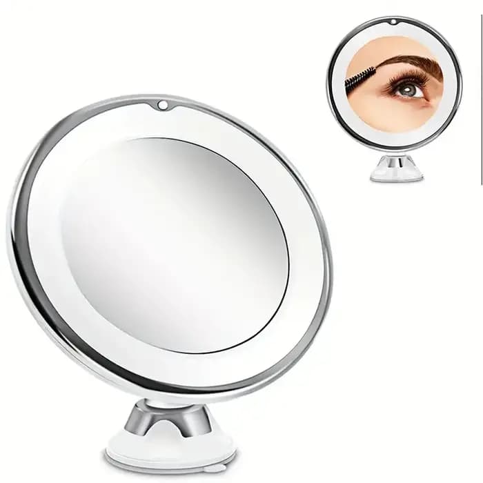 Miroir de maquillage avec lumière de remplissage LED