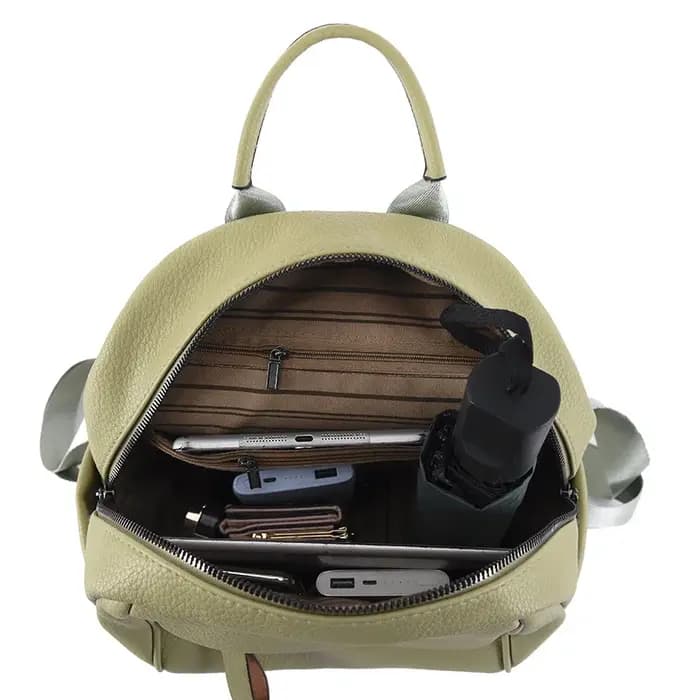 Mode femmes sac à dos de luxe en cuir souple sacs à dos femme petits