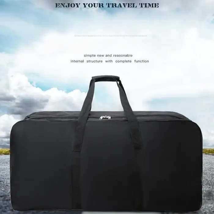 Sac à bagages à roulettes de grande capacité – Sac de voyage léger et étanche avec option portable