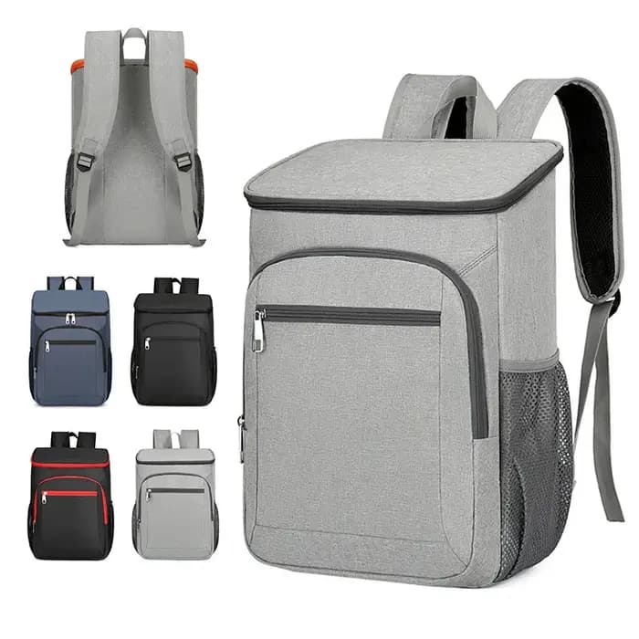 Sac à dos de pique-nique Double épaule sac à dos isolé bière extérieure vin sac de glace épaissi étanche