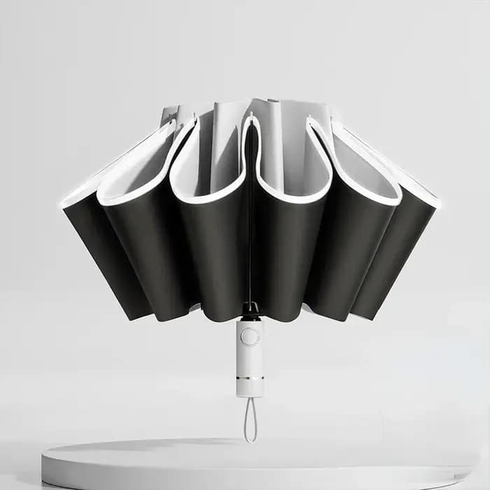 Parapluie pliant inversé entièrement automatique pour hommes et femmes
