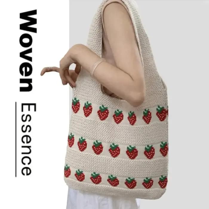 Sac à main tricoté pour femme