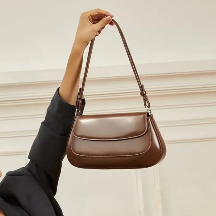 Sacs à bandoulière sous les bras en cuir de vache