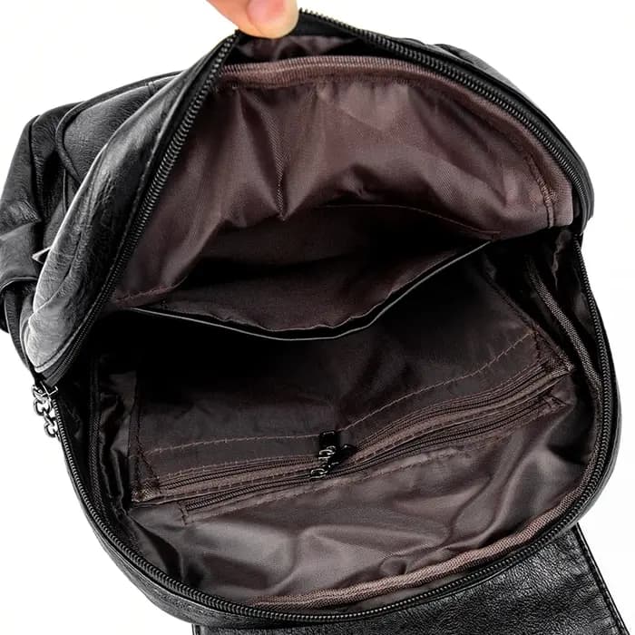 Sac à dos en cuir véritable souple pour femme, sac à dos de voyage décontracté pour femme, sacs d'école pour filles