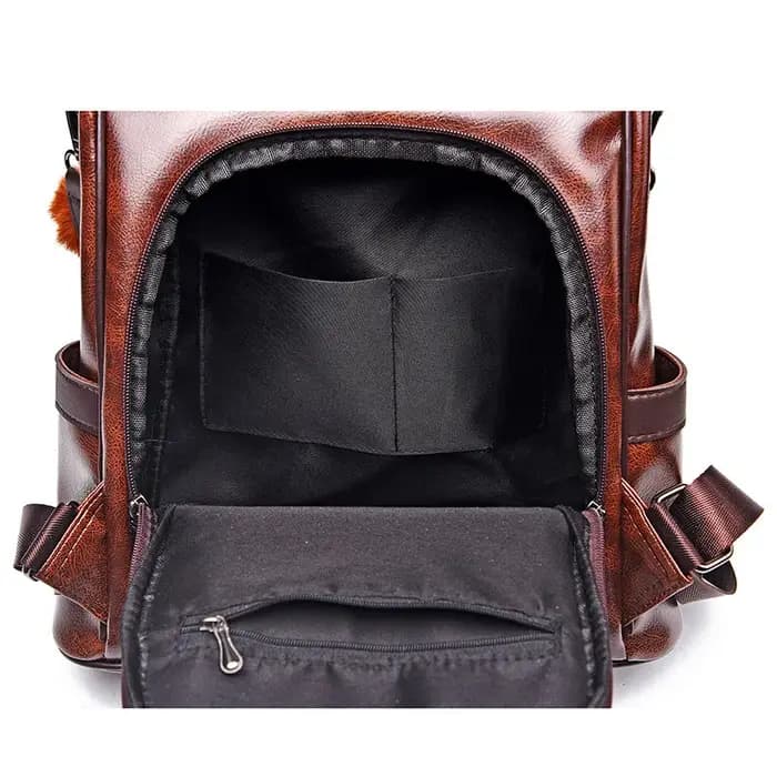 Sacs à dos Vintage femmes en cuir sac à dos mode Anti-vol