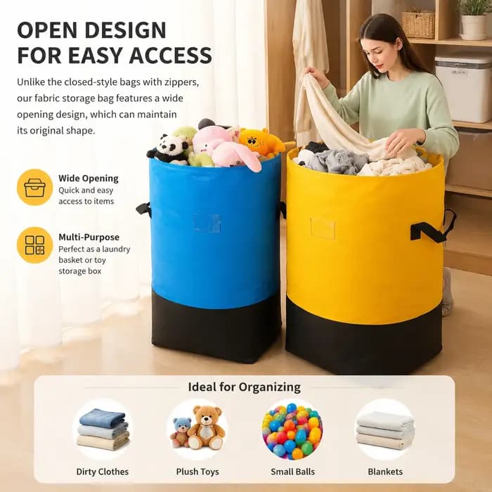 Sac de déménagement imperméable de grande capacité