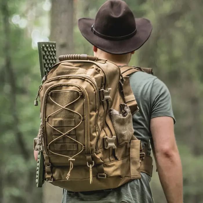 LQARMY 60L militaire tactique sac à dos armée Molle assaut sac à dos voyage en plein air randonnée sacs à dos Camping chasse mochila hombre