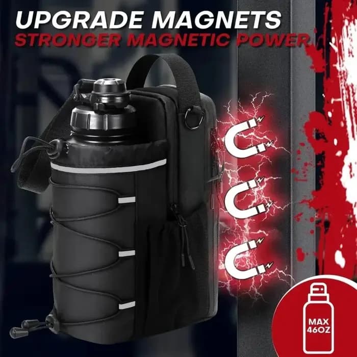 Sac de sport magnétique pour hommes et femmes – Bouteille à bandoulière avec fixation