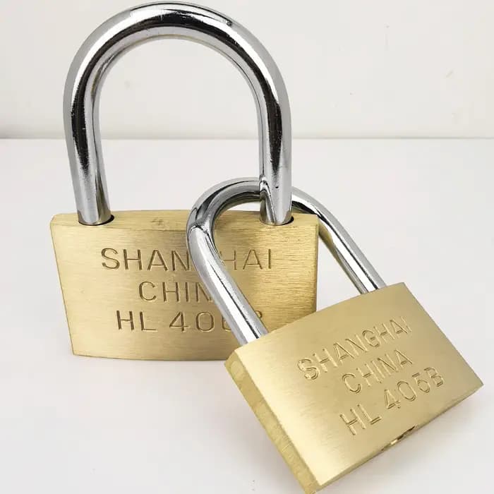 Cadenas en cuivre petites serrures pour casier à bagages matériel d'amélioration de l'habitat 20mm 25mm 30mm 40mm 50mm comprend 3 clés