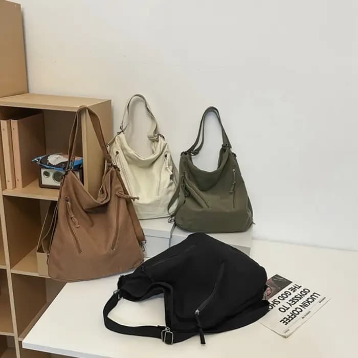 Sac à dos femme sac polyvalent grande capacité couleur Pure Design