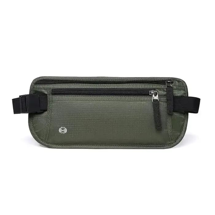 RFID bloquant étanche Sport voyage téléphone argent ceinture sac Fanny Packs hommes femmes caché portefeuille porte-passeport sac grande capacité