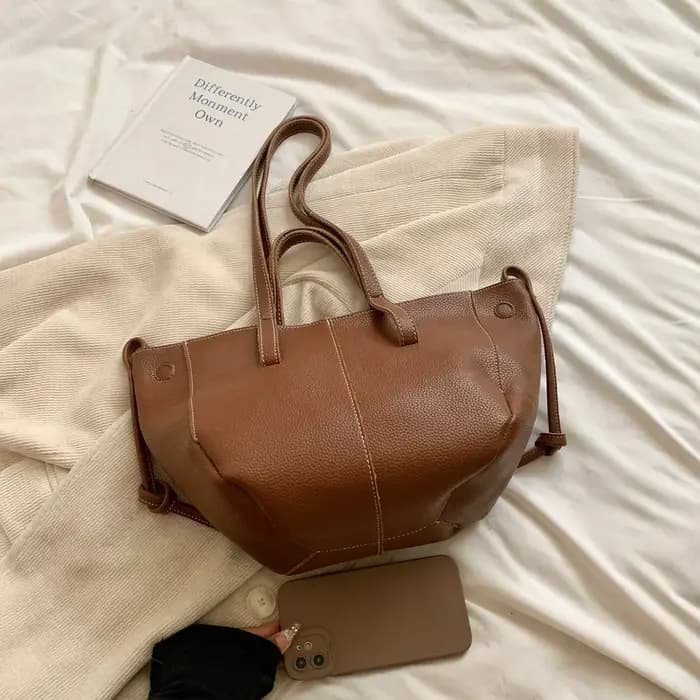 Sac à dos en cuir de grande capacité pour femmes
