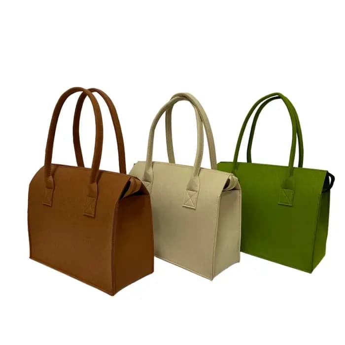 Sac en feutre, petit sac fourre-tout