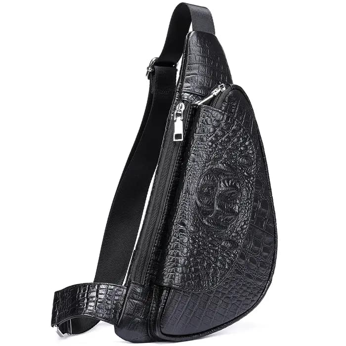 Sacs à bandoulière Croco Designer pour hommes