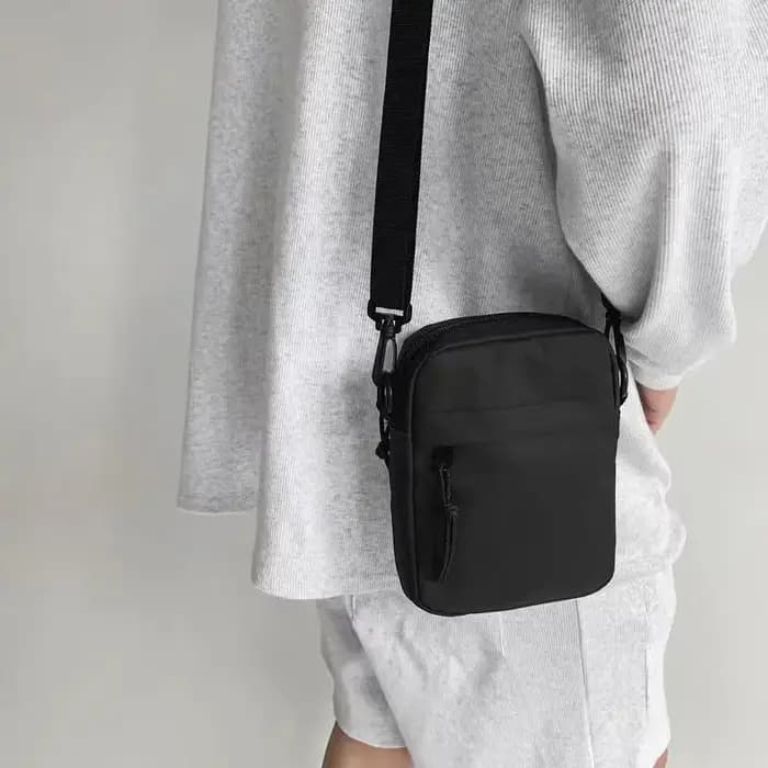 Sacs à bandoulière pour hommes décontracté toile petite pochette