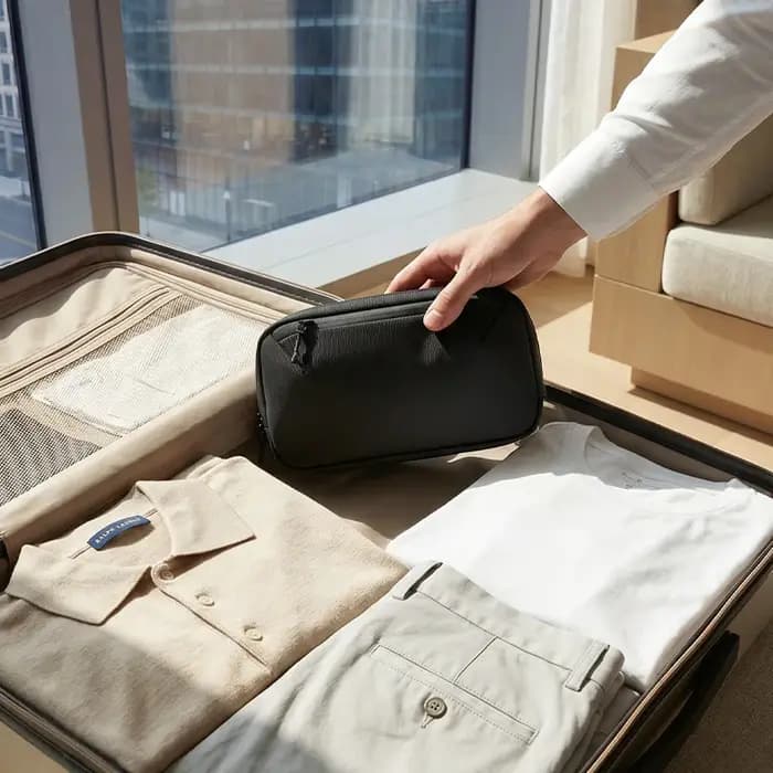 Sac bandoulière pour homme MARK RYDEN "Mini Travel" avec fermeture éclair YKK imperméable