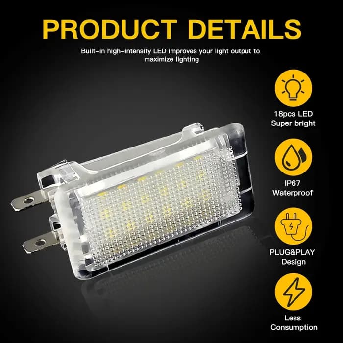 Lampe LED pour coffre à bagages