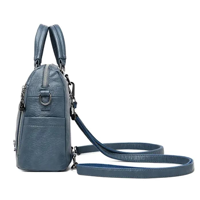 Sac à dos en cuir vintage pour femmes