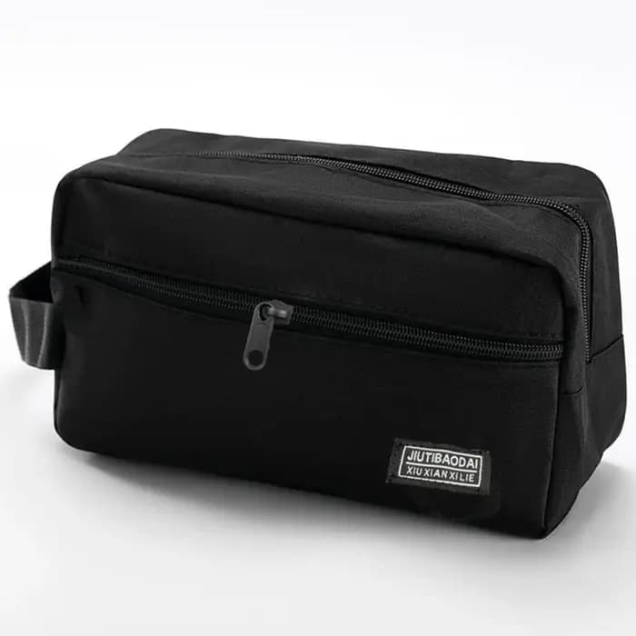 Trousse de toilette d'affaires pour hommes, organisateur de maquillage de voyage, pochette de rangem
