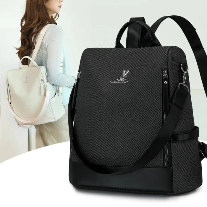 Sac à dos antivol de grande capacité en Pu pour femmes