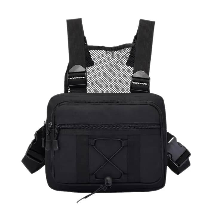 Sac à bandoulière Molle pour hommes, antivol, Oxford Molle, sacs de gilet, sûr, multifonctionnel, Po