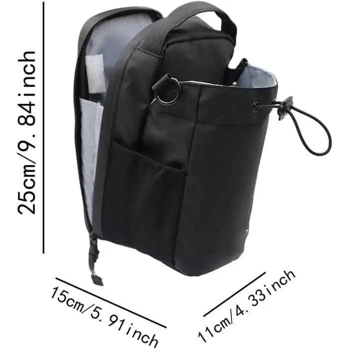 Sac de sport magnétique grande capacité avec poche pour téléphone
