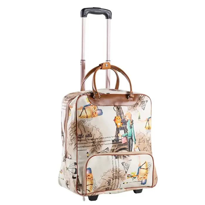 Sac d'embarquement à roulettes pour femmes