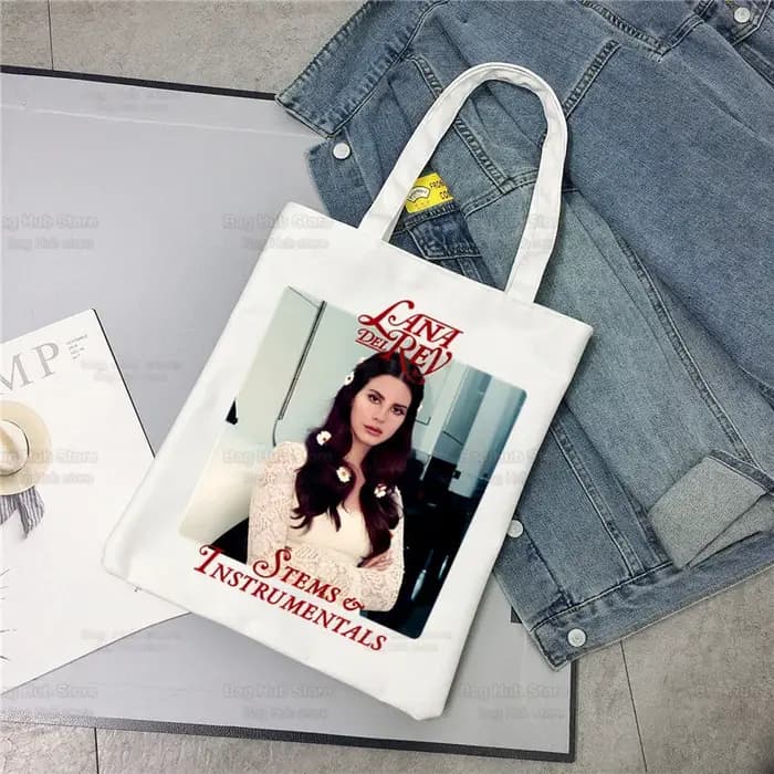 Lana Del Rey Singer GérWomen Canvas Initiated Bag