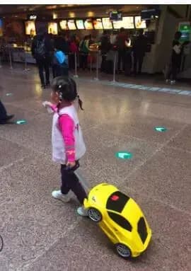 Valise de voyage à roulettes pour enfants