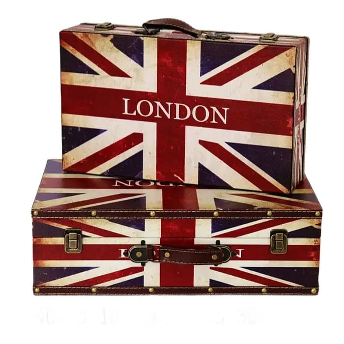 Valise à bagages en PU de Style Vintage