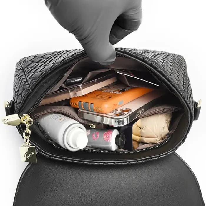 Sac à main de luxe femmes sacs concepteur en cuir Pu tricot épaule messager
