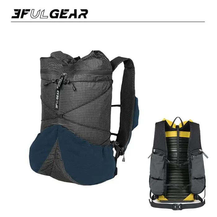 Sac à dos 3F UL 500 grammes 20+5L UHMWPE KAOLA 26x24x52CM