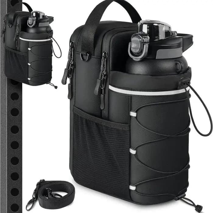 Sac de sport magnétique pour hommes et femmes – Porte-bouteille à bandoulière avec fixation