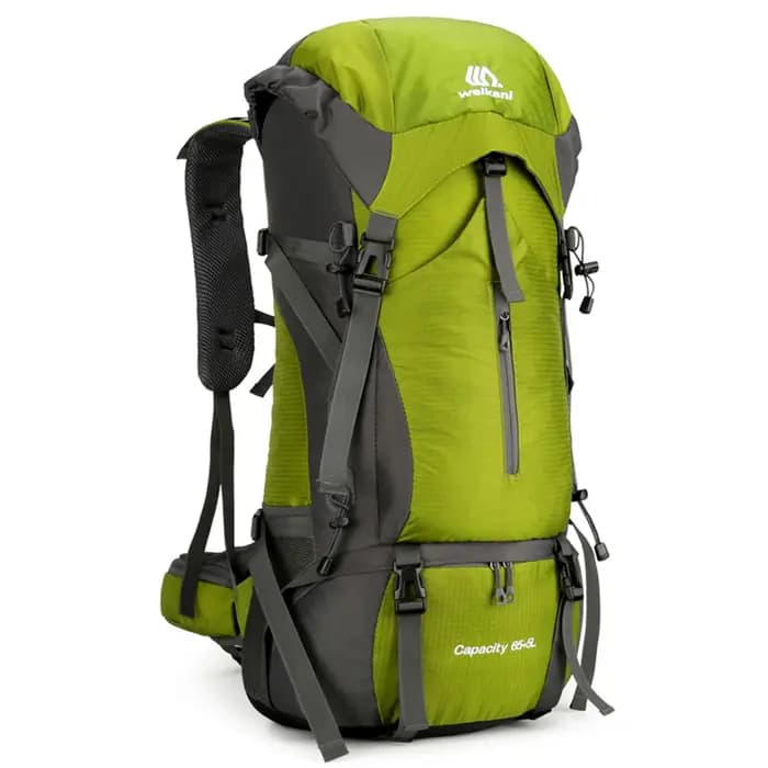 Sac à dos Extra Large 70L pour 3 à 5 jours, résistant à l'eau, pour escalade, Camping, voyage, avec