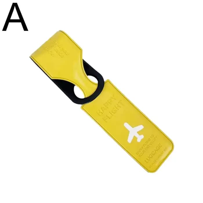 Étiquettes de bagage de voyage couverture valise ID porte-étiquette