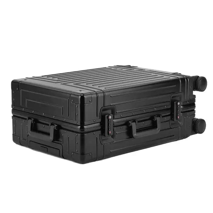 Bagage tout en aluminium 20/24/26/29 pouces - Valise rigide avec roulettes et serrure TSA